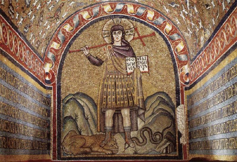 unknow artist Christ as a Warrior